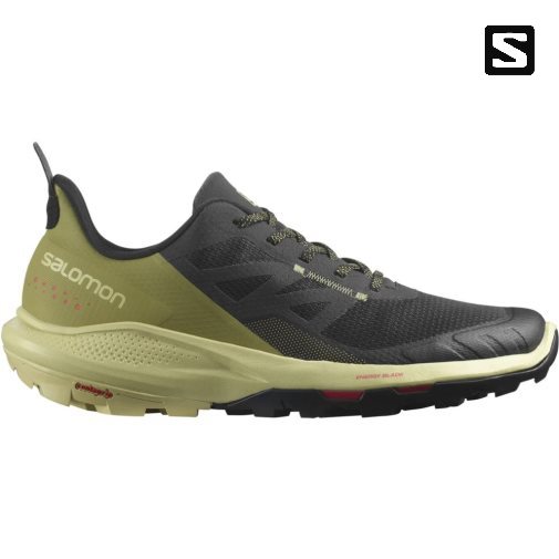 Tênis De Caminhada Salomon Outpulse Masculino Verde Oliva Pretas | PT N58124